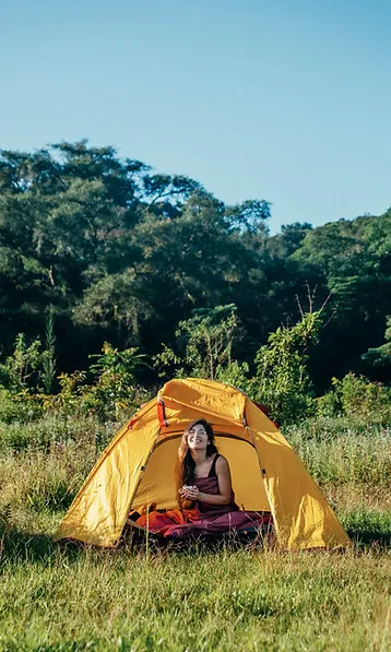 Bali Camping in the wilderness